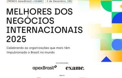 ApexBrasil premia destaques dos negócios internacionais em 2025
