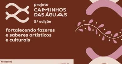 Prorrogado o prazo de inscrição para o edital de seleção da 2ª edição do projeto Caminhos das Águas!